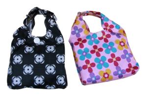 Wholesale Foldable Nylon Storage Bags With White Nylon Tape For Outdoors Carrying from china suppliers
