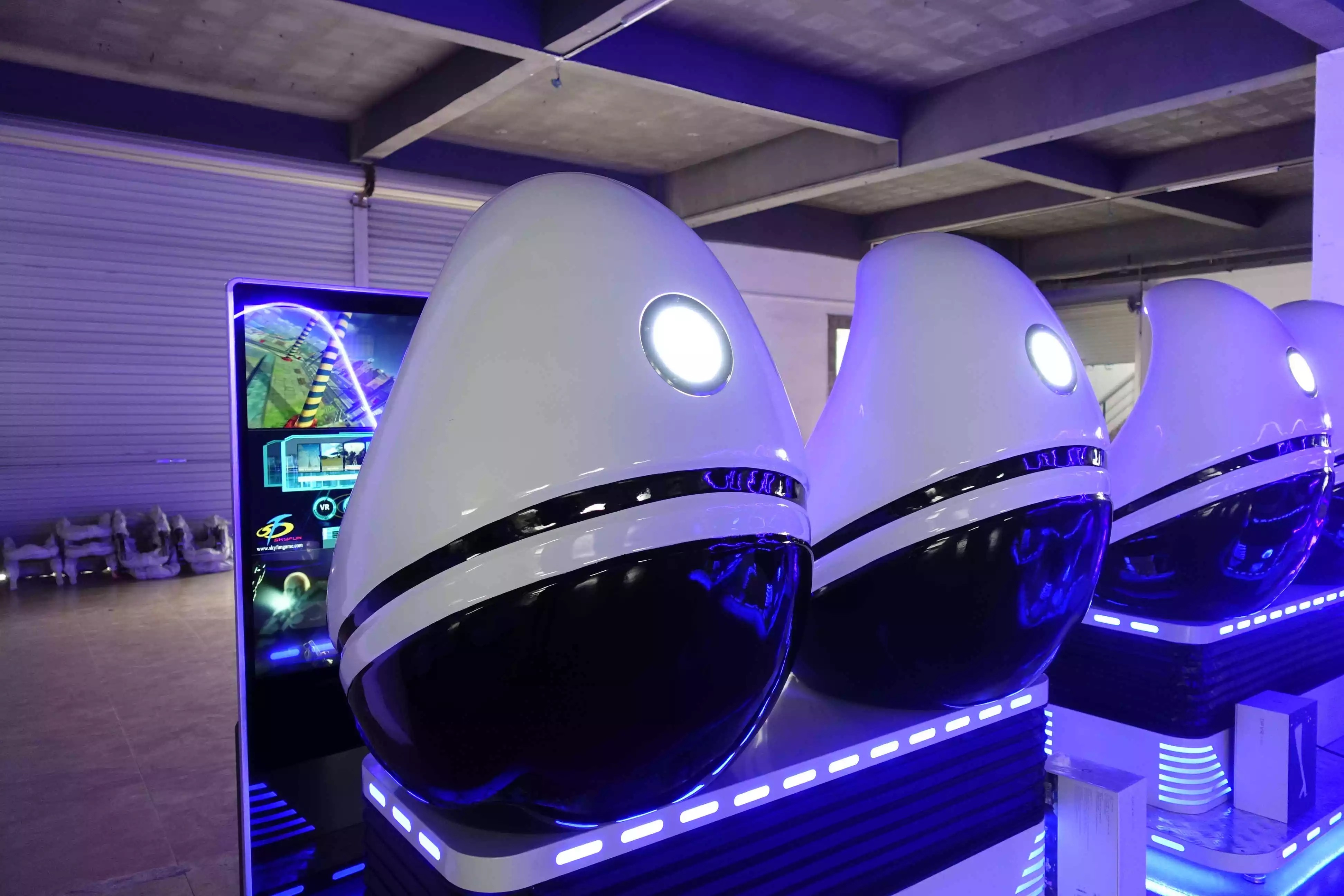Virtual Reality Movies Classic VR Egg Cinema / 5 Effects Owatch VR Chair Machine