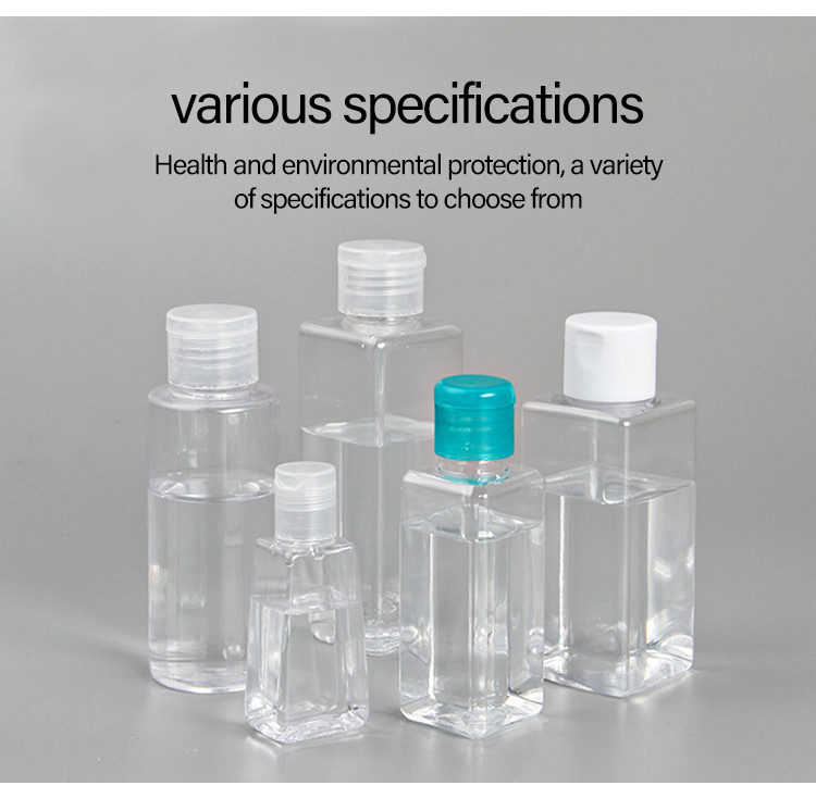 30ML Custom Pocket Plastic Sanitizer Bottle Hand Sanitizer Bottle Keychain