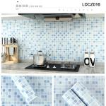 Paper Back Vinyl Wallpapers Waterproof Self-adhesive Wallpaper Mosaic Tile