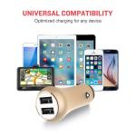 6A Dual USB CAR CHARGER QC3.0 Universal Compatible HOCO 36W Dual USB Car Fast