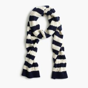 Wholesale Cable Stripe Knitted Neck Scarf 37 Viscose 33 Nylon 25 Wool 5 Cashmere Material from china suppliers