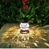 Buy cheap Multicolor 2V 100MA Crackle Glass Hanging Solar Lights from wholesalers
