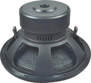 Wholesale 15&quot; steel frame 3&quot; voice coil dual magnet car audio subwoofer from china suppliers