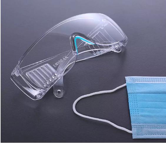 Dust Proof Medical Eye Protection Glasses Scratch Proof Reduced Risks Lightweigh