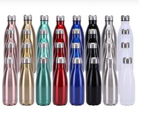 Wholesale Wholesale 17 Oz Stainless Steel Insulated Water Bottles Double Wall Vacuum Reusable Leak Proof Sports Cup from china suppliers