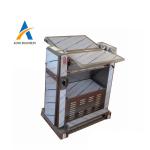 750w Automatic Pig Meat Cutting Machine Fatty Pork Skin Peeling Machine