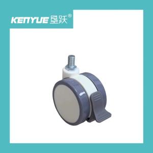 Wholesale PU Medical Caster Wheels For Hospital Furniture Central Locking Easy Operation from china suppliers