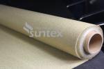 Abrasion Resistant Vermiculite Coated Fiberglass Fabric For Removable Insulation
