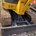 Japan 5ton Used Komatsu Excavators Construction Tracked Used Komatsu Pc55