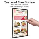 Powerful Custom Menu Board Aluminum Frame Light Box for Restaurant Cinema