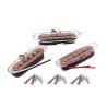 Buy cheap Set Of Single Coil Pickup Set SSS For Fender Strat Style Guitar Copper Color from wholesalers