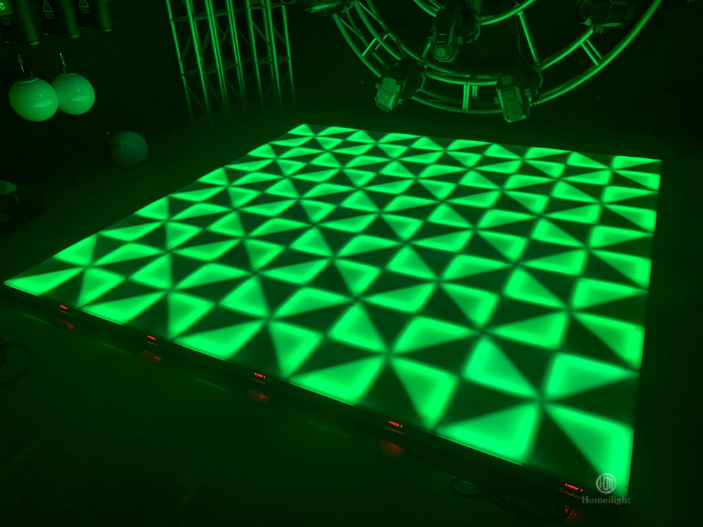 G144 Light Source and Support Dimmer DMX RGB Dance Floor for Stage Disco Night Club T Show