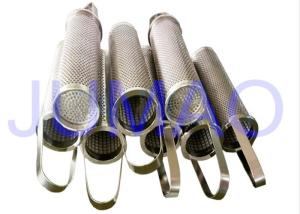 Wholesale Sintered Basket Filter Element Corrosion Resistance With 1-300μM Filter Rating from china suppliers