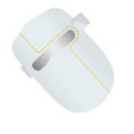 620nm 460nm Red Blue Yellow Light Therapy Mask For Eliminate Wrinkle
