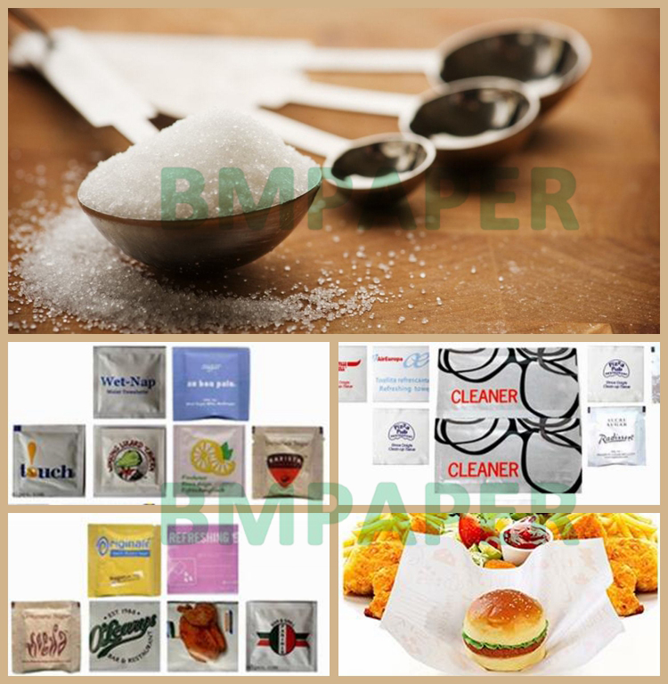 30gr 35gr Food Safety MG Kraft Paper For Grocery Bags 100% Pure Wood Pulp