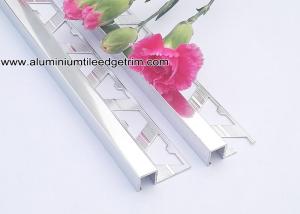 Wholesale 10mm Bathroom Polished Chrome Square Edge Tile Trim For Exterior Corner from china suppliers