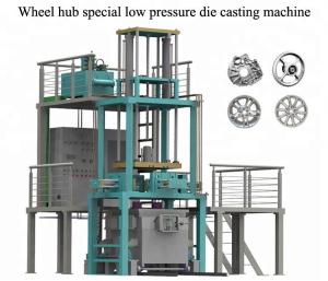 Wholesale Aluminum Car Rim Automatic Die Casting Machine , Low Pressure Wheel Weight Die Casting Machine from china suppliers