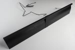 A240P Skirting Light, 1000*10*100, 5w/m, DC12V/DC24V, Snap-on installation, 3000