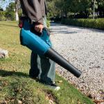 20V Cordless Air Leaf Blower Gardening Tool Li-Ion Battery 16000 r/min