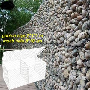 Wholesale High Zinc Coating Galvanised Gabion Boxes Anti Corrosive 2.2mm Dia Wire from china suppliers