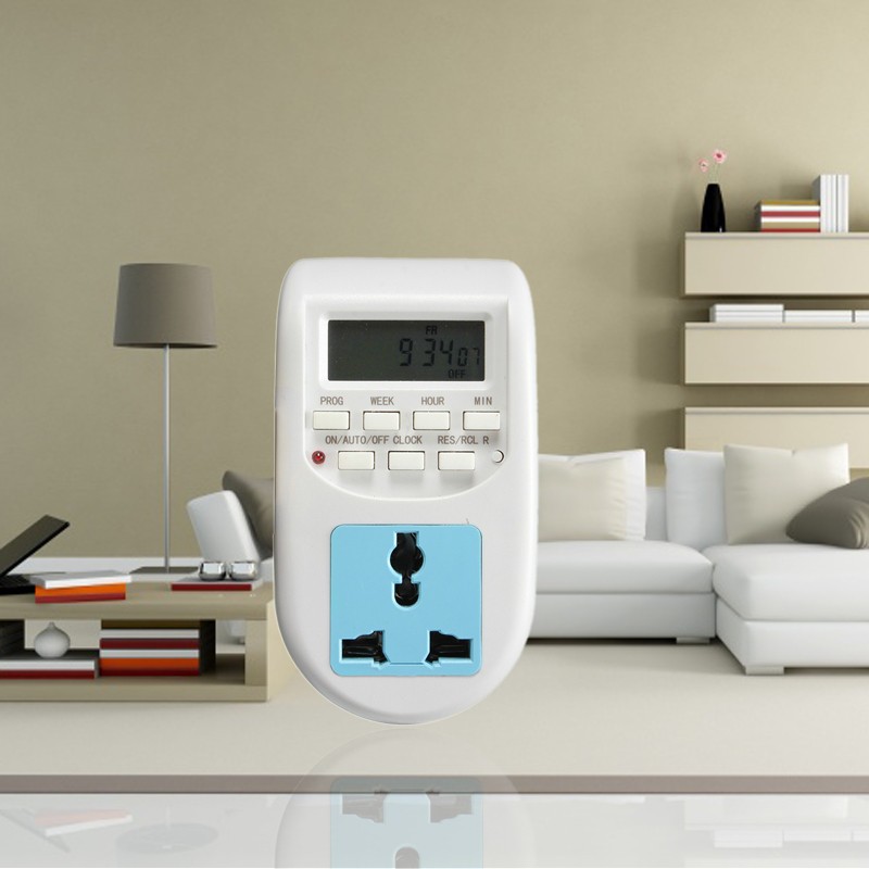 High quality EU Type Weekly Digital Timer Switch AL-06