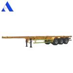 Customized Container Chassis 2 Axle Skeleton Semi Trailer for 20ft Shipping