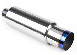 Wholesale Polished 63mm 409 Stainless Steel Exhaust Muffler from china suppliers