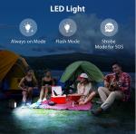 100W Portable Battery Inverter Power Supply US Standard Lighting Energy 110V