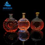 500ml Soft Drink Bottle Glass Water Liquor Bottle with Cap Seal in Super Flint