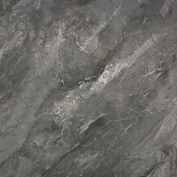 600x600mm Gray Polished Glazed Porcelain Tiles for Floor and Wall