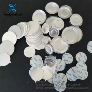 Wholesale Heat Sealing Induction Aluminum Foil Lid Foil Easy Peel Off Lids For Bottle from china suppliers