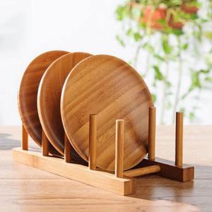 Wholesale Kitchen Wooden Plate Display Rack from china suppliers