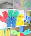 Disposable Foam Slippers High Quality Foam Pedicure Slippper for Salon Spa