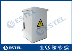 Wholesale Galvanized Steel Single Wall Outdoor Telecom Enclosure Pole Mount IP55 Sunproof from china suppliers