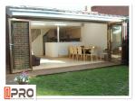 Australian Standard Aluminium Side Opening Door Single / Double Glazing Aluminum