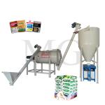 Simple Dry Powder Mortar Mixing Machine Wall Putty Sand Cement Mixer Ceramic