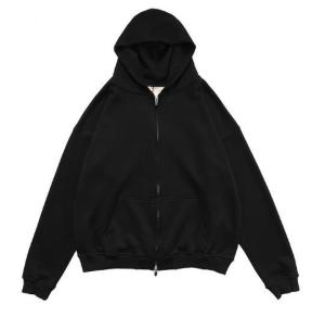 Wholesale Small Quantity Garment Manufacturer Men'S Double Zip Head Hoodies French Terry Sweatshirt from china suppliers