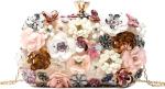LETODE FLOWER CLUTCH PURSE EVENING BAG FOR WOMEN FORMAL PARTY HANDBAG CHAIN