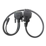 PA66 ABS PVC OBD2 diagnostic cable , Male To Db15 Extension Cable