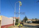 Single Mast Trailer Mounted Lift Aluminium Alloy Hydraulic Aerial Work Platform