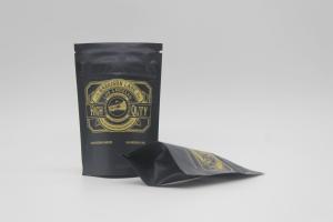Wholesale Stand Up Resealable Mylar ziplockk Bags 3.5 - 28 G 10 Colors Gravure Printing from china suppliers