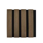 Contemporary Indoor Room Sound Absorbing Wall Panels With Oak Surface