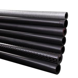 Wholesale Carbon Fiber Tube Manufacturer Roll Wrapped and Filament Winding Process from china suppliers