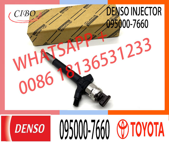 Common Rail Fuel Injector 23670-0R190 Diesel Fuel Injector 095000-7660 Neutral Remain Injector 23670-0R190