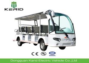 Wholesale Electric Tourist Vehicles With 14 Seats , Electric Sightseeing Bus Battery Operated from china suppliers