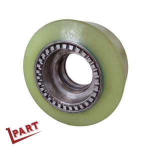 Wholesale 10 Inch Forklift Drive Wheel Forklift Heavy Duty PU Caster Wheels For 7FBR 2T 3T from china suppliers