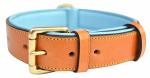 Luxury Handmade Leather Dog Collars Soft Comfortable