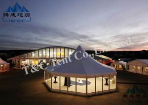 Wholesale Pagoda Shape Commercial Party Tents Tear Resistant With Light Frame Steel Structure from china suppliers