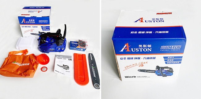 2000W 49.3CC Gasoline Powered Chain Saws Petrol Chainsaw 18 Inch